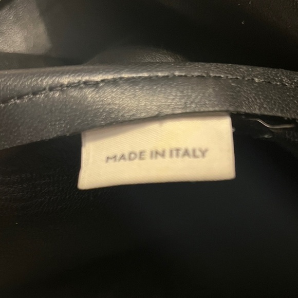 Mansur Gavriel Everyday Soft Tote in Black. Convertible east-west north-south! - Picture 2 of 13